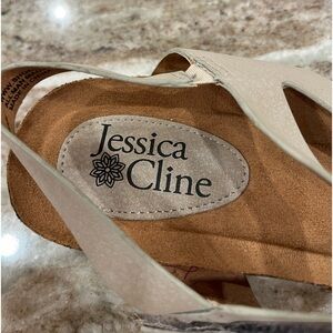 Jessica Cline Tan Sandals